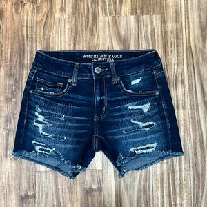 American eagle jean shorts